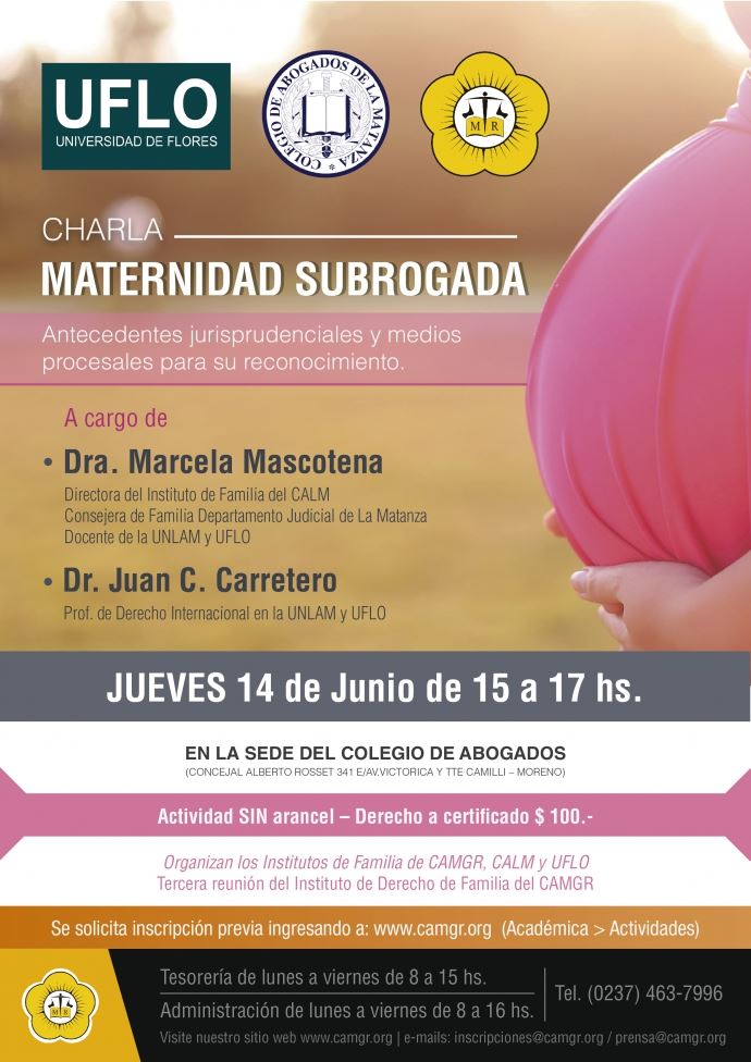 CHARLA MATERNIDAD SUBROGADA